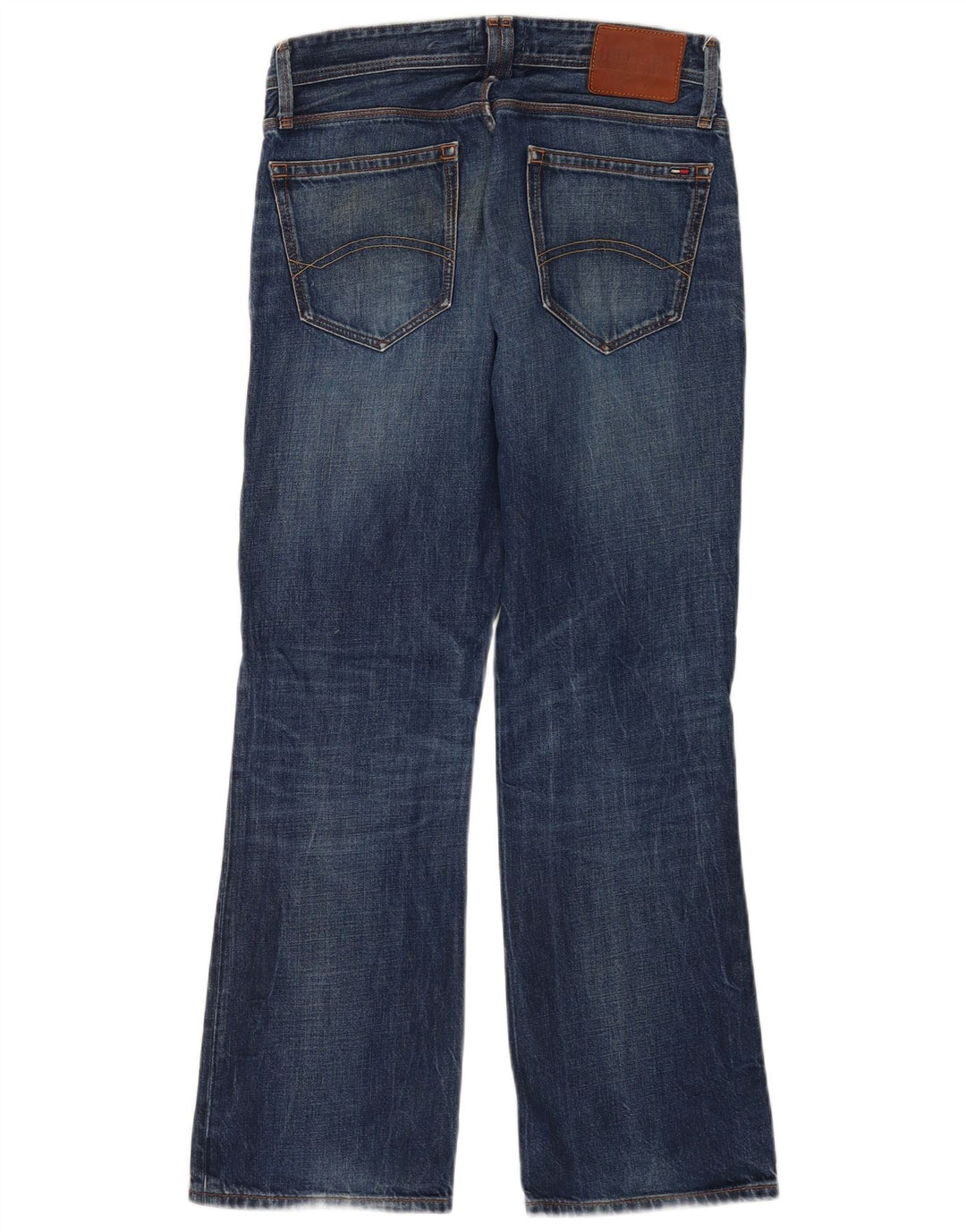 Tommy Hilfiger Jean Bootcut Homme W30 L30 Bleu Coton