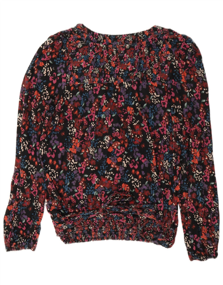 Fat Face Chemisier à manches longues pour femme UK 42 Medium Multicolore Floral