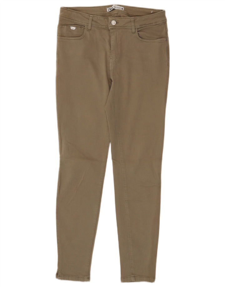 Zara Jean skinny pour femme EU 40 Medium W30 L28 Beige