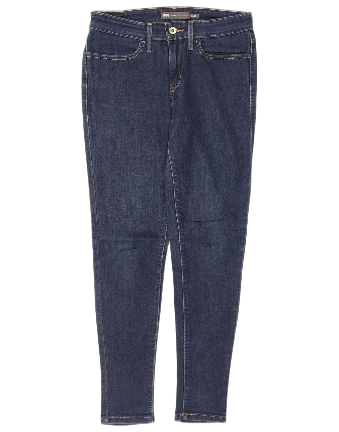 LEVI'S Jean skinny legging pour femme US 6 Medium W28 L27 Bleu Coton