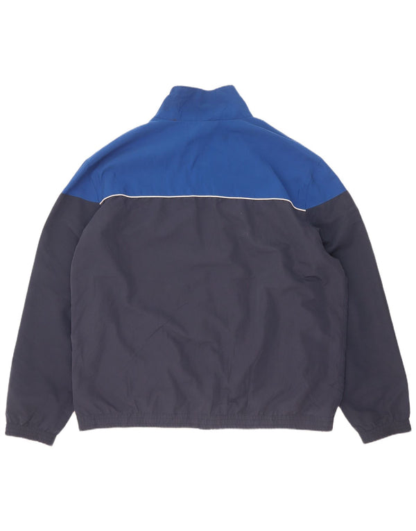 Atlas For Men Veste de survêtement pour homme 2XL Bleu marine Colourblock