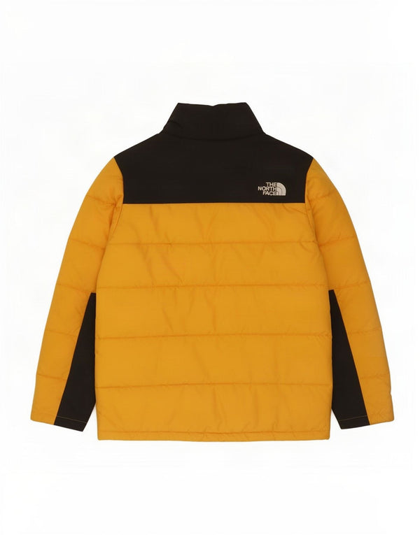 The North Face Veste rembourrée pour garçon 11-12 ans Large Jaune Colourblock