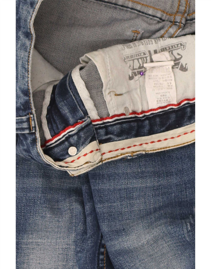Levi's Jean Slim Femme W29 L32 Bleu Coton