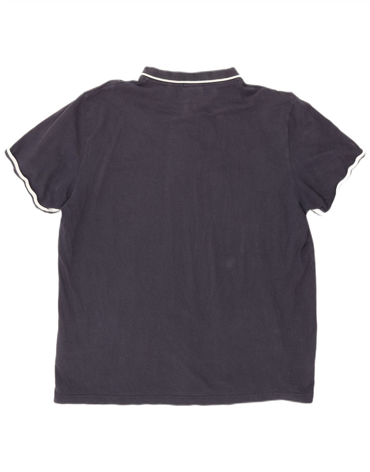 Gant Polo Regular Homme 3XL Bleu Marine Coton