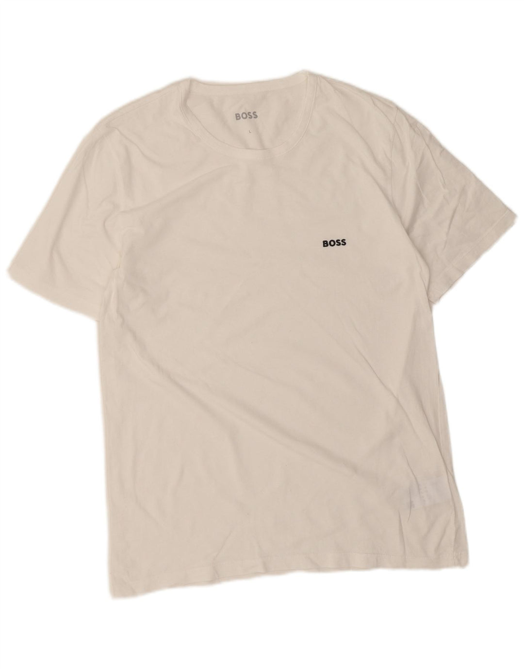 T-shirt pour homme Hugo Boss, taille Large, coton blanc