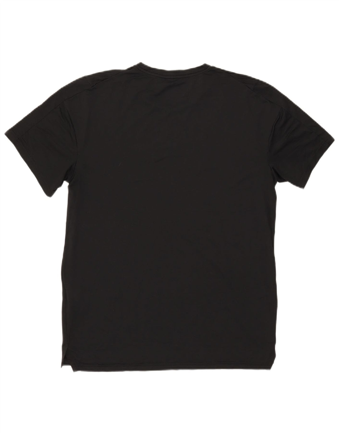 NIKE T-shirt Dri Fit pour hommes, coupe standard, petit, noir, polyester