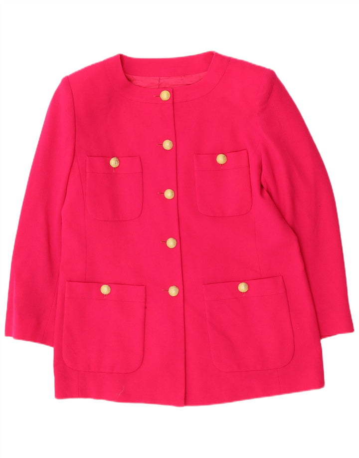 Marina Rinaldi Ensemble jupe 2 pièces 5 boutons pour femme Taille 19 Petit W32 Rose