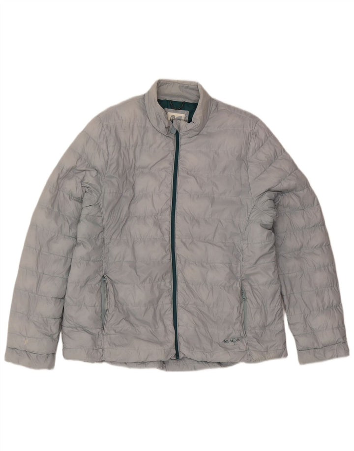 Weird Fish Veste matelassée pour femme UK 18 XL Bleu Nylon