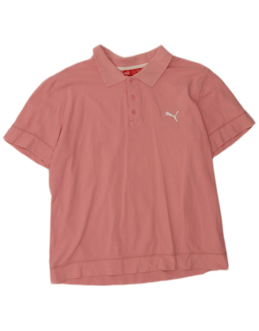 Puma Polo Homme Rose Moyen Coton