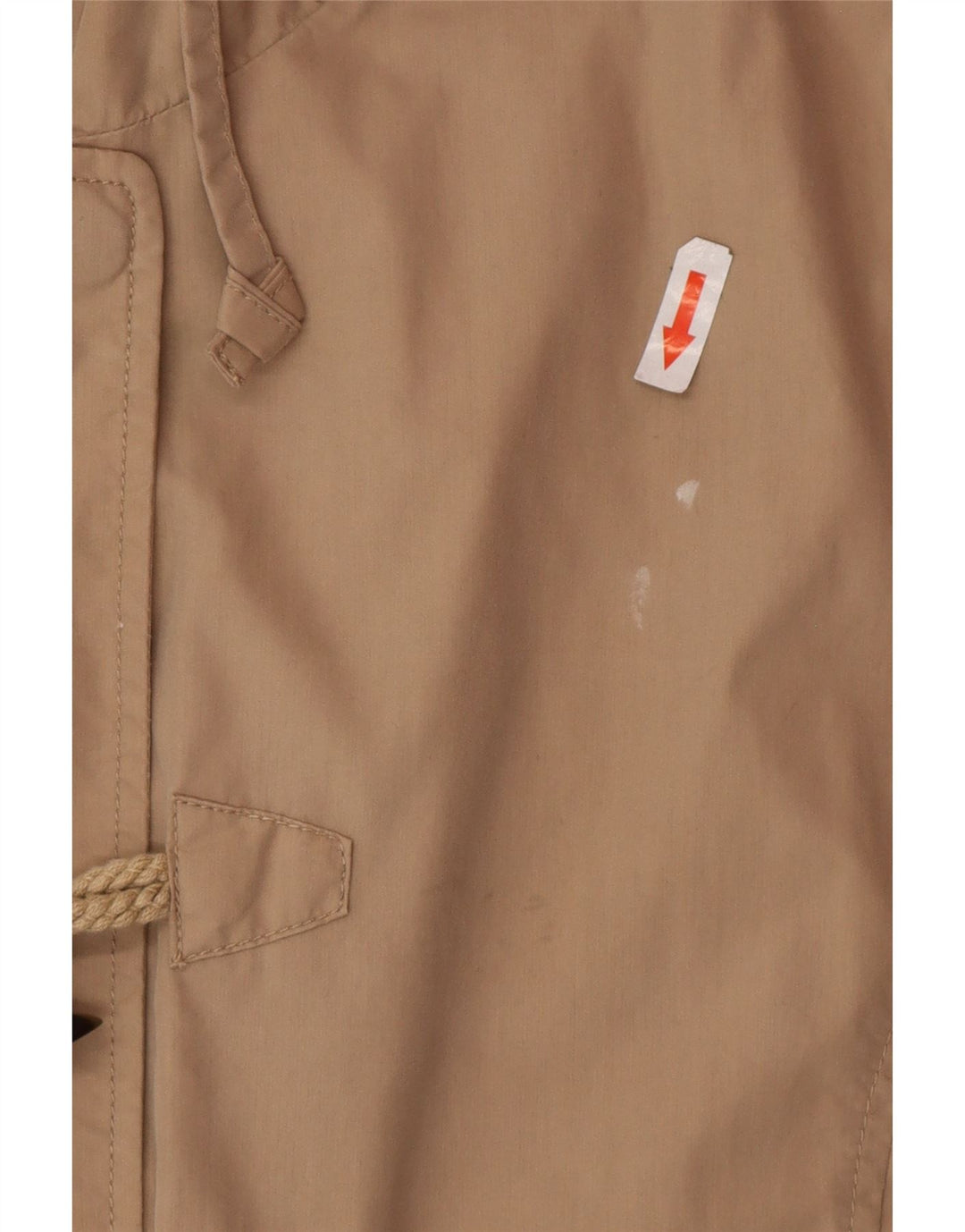 Fat Face Veste utilitaire à capuche pour femme UK 14 Grand coton beige