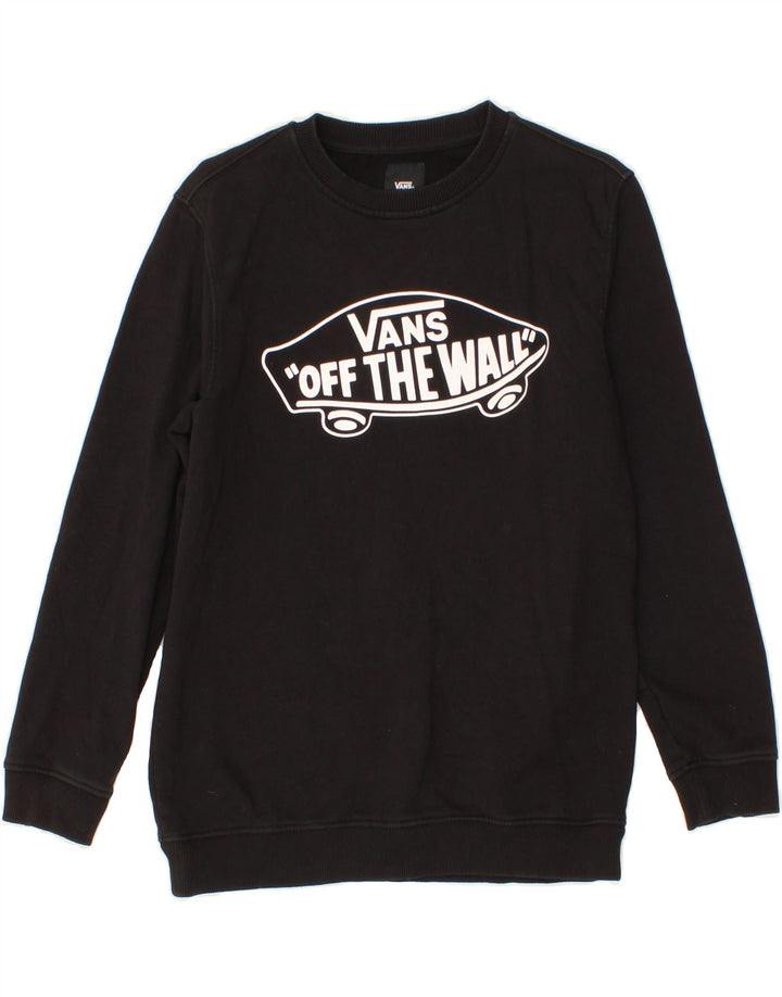 VANS Sweat-shirt graphique pour garçon 12-13 ans Grand Noir