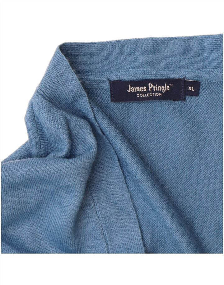 James Pringle Cardigan pour homme XL Bleu