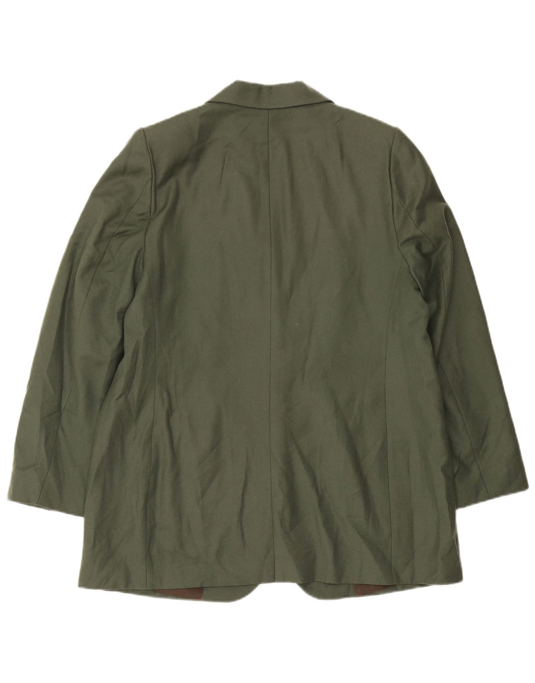 Les Copains Veste Blazer 2 Boutons Femme IT 52 2XL Kaki Laine