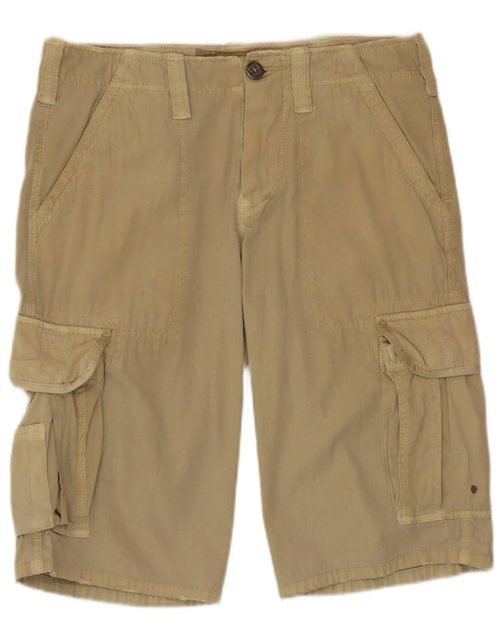 Short cargo pour hommes Rifle Small W29 Coton beige