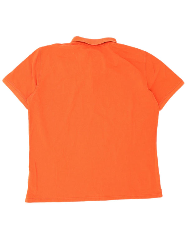 Napapijri Polo Homme 2XL Orange Coton