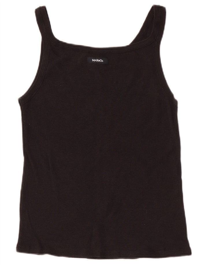 Max & Co. Haut caraco pour femme UK 4 XS Noir