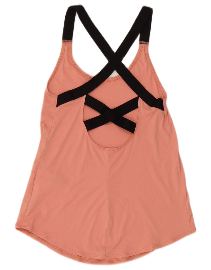 Nike Femme Dri Fit Débardeur UK 4 XS Rose Polyester