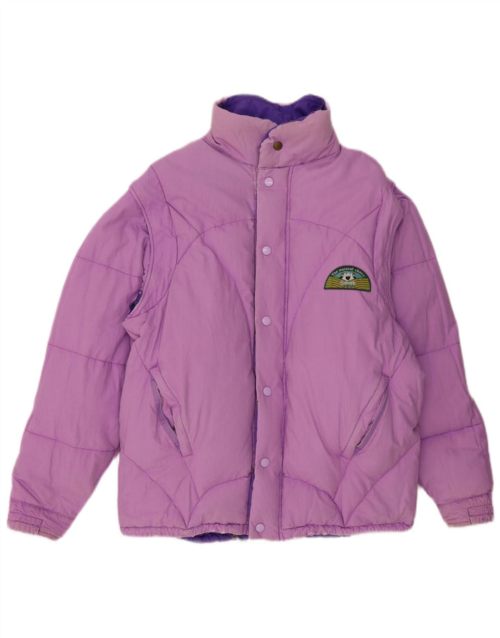 DOLOMITE Veste matelassée réversible pour homme UK 40 Large Violet Polyester