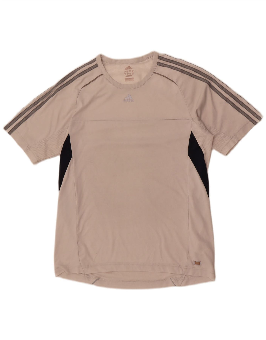 Adidas Hommes Climacool T-Shirt Haut Moyen Blanc Colorblock Polyester