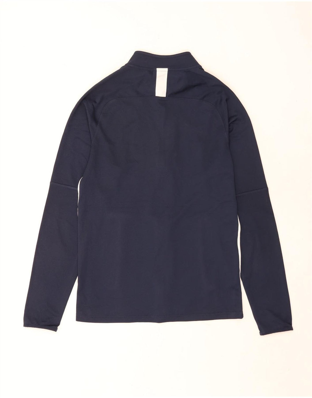 Nike Hommes Dri Fit Survêtement Top Veste Petit Bleu Marine Colorblock