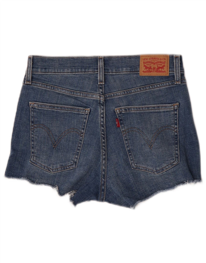 Levi's Short En Jean Déchiré W26 Femme Petit Bleu