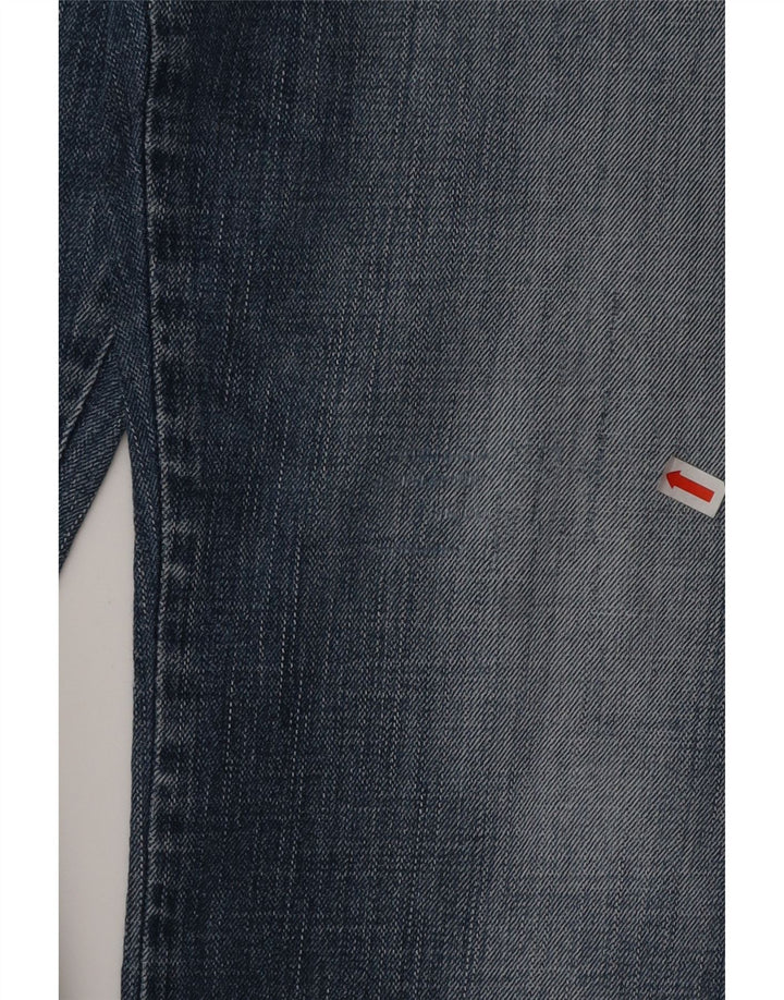 WRANGLER Jean Droit Texas Stretch Homme W33 L30 Bleu Coton