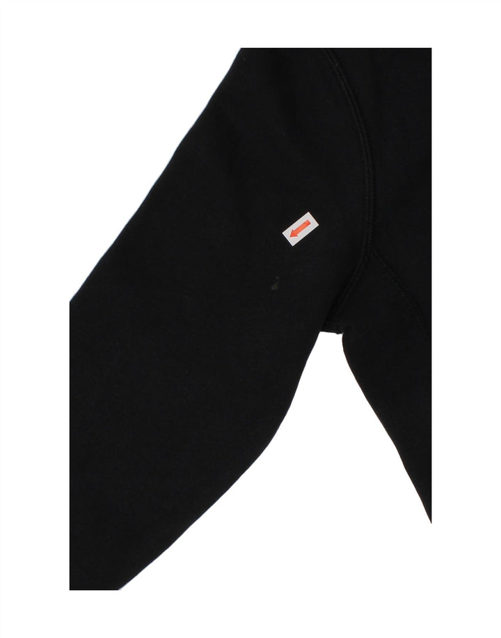 PUMA Boys Graphic Sweatshirt Jumper 9-10 Years Black Cotton Vintage Puma and Second-Hand Puma from Messina Hembry 