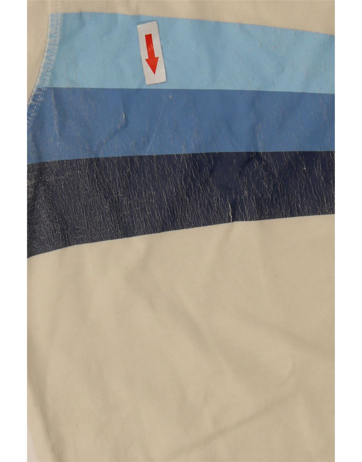 Fila T-shirt graphique pour hommes, grand, blanc, coton