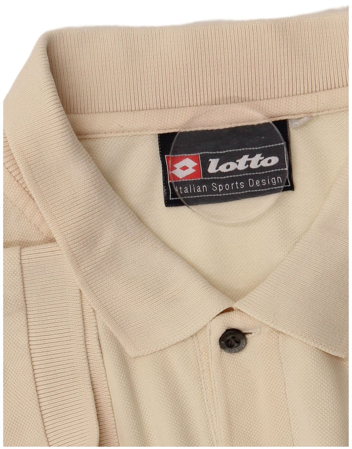 Lotto Polo Homme Grand Beige