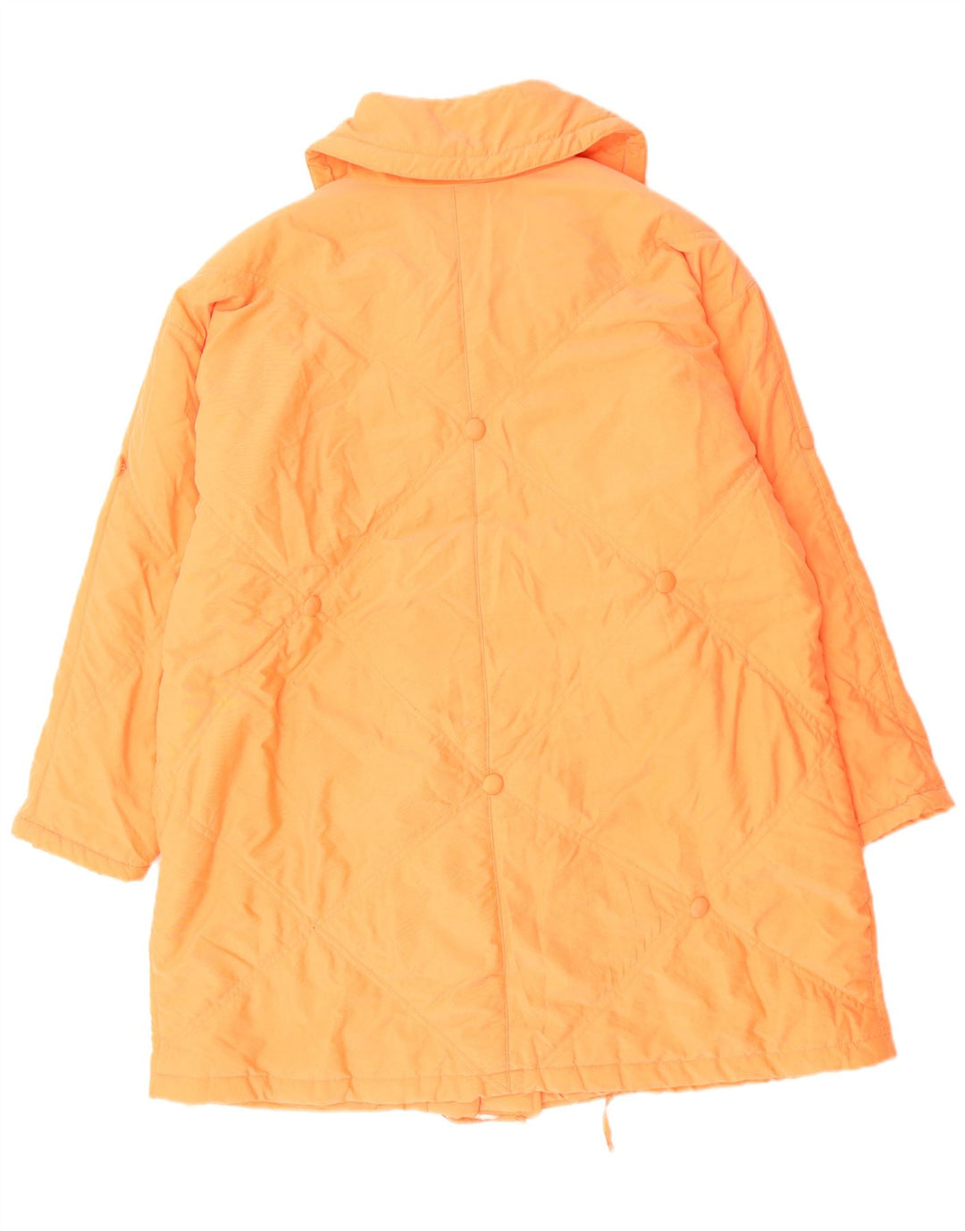YESSICA Manteau rembourré pour femme US 21 3XL Orange Polyester
