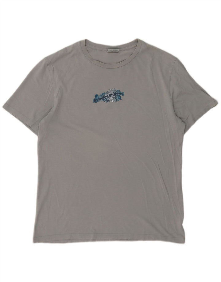 Maui and Sons T-Shirt Graphique Homme Gris Moyen Coton
