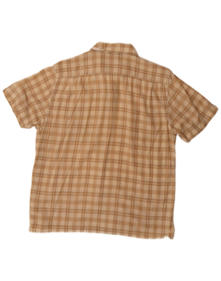Levi's Chemise à Manches Courtes Coupe Standard Homme Beige Moyen