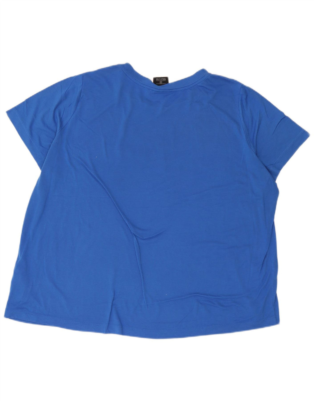 Nike T-shirt graphique pour femme UK 22 3XL Bleu Polyester