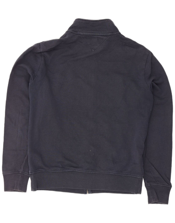 Tommy Hilfiger Veste de survêtement pour homme en coton à fines rayures bleu marine