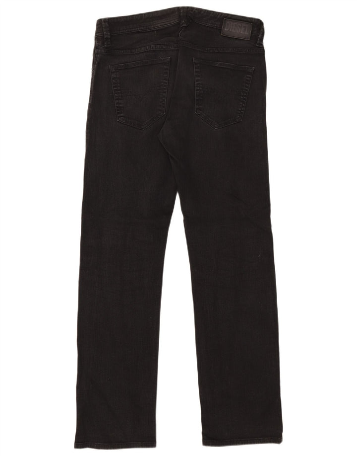 Diesel Jean Droit Femme W32 L31 Coton Noir
