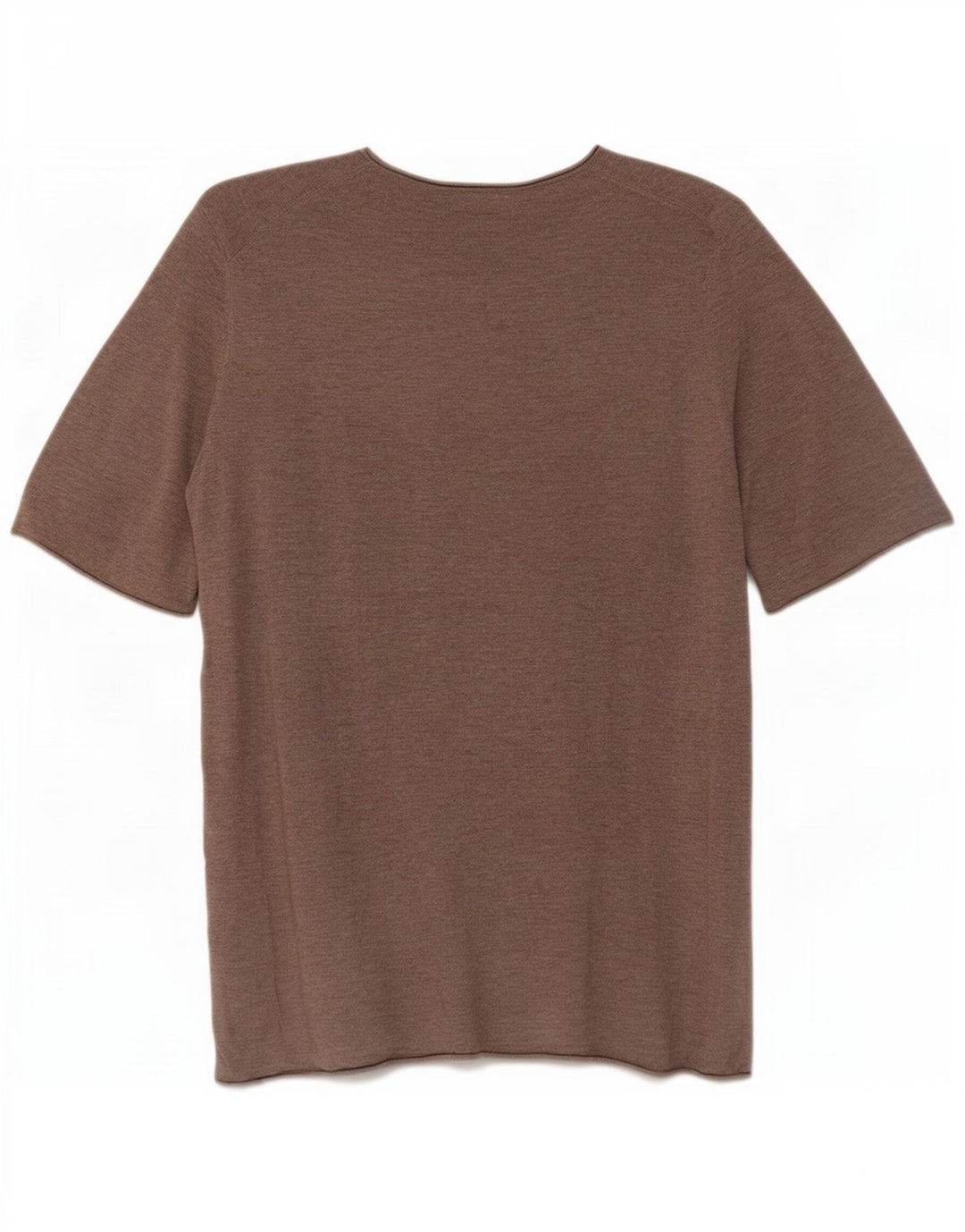 Massimo Dutti Pull à col rond pour femme UK 10 Petit Marron