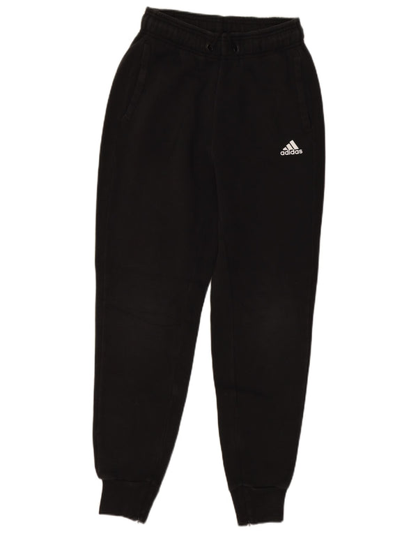 Adidas Pantalon de survêtement graphique pour femme Joggers UK 0/2 XS Noir Coton
