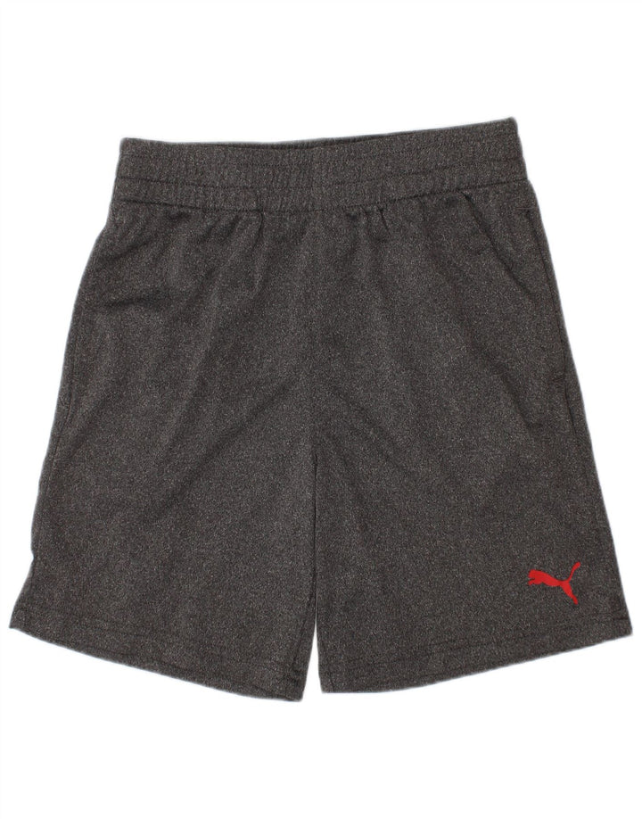Puma Short de sport garçon 7-8 ans Petit Gris Polyester