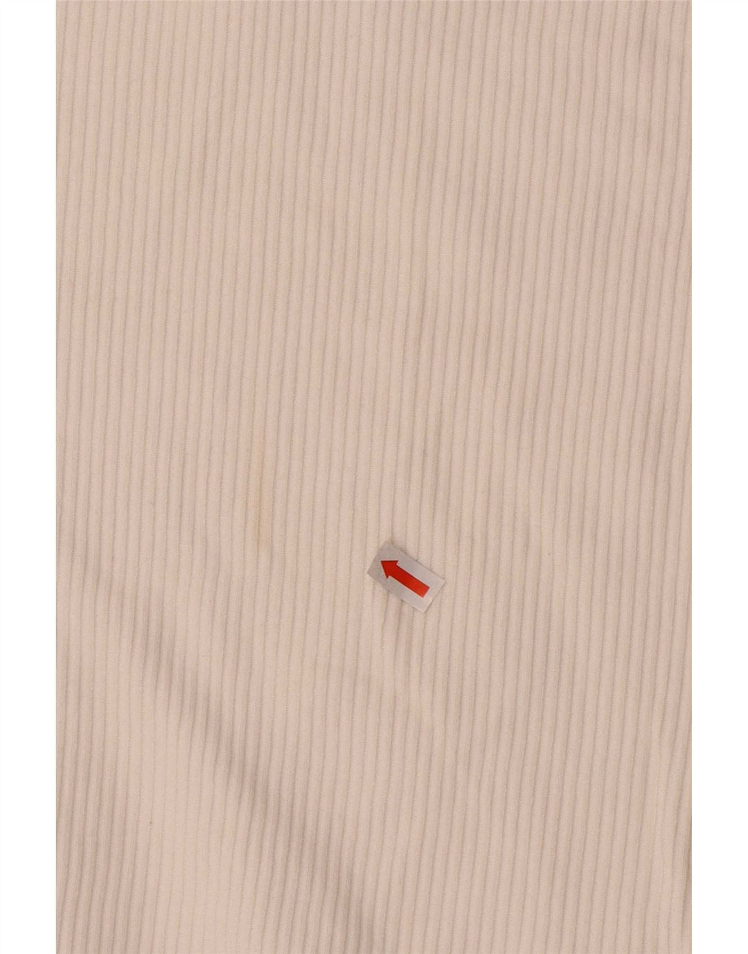 Polo Homme Zara Homme Coton Rayé Blanc Moyen
