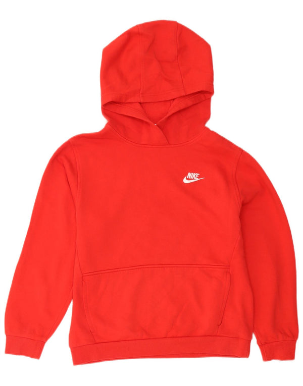 Nike Pull à capuche garçon 13-14 ans XL Rouge Coton