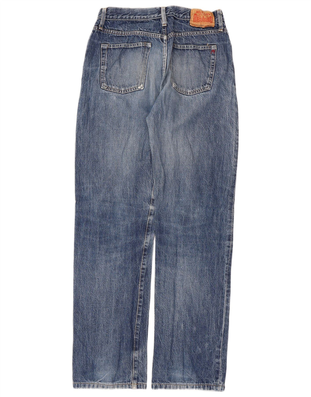 Replay Jean droit femme W28 L32 bleu coton