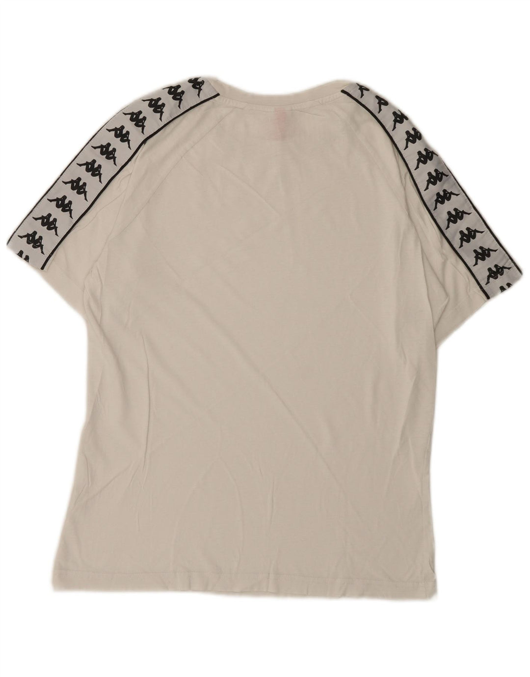 Kappa T-Shirt Graphique Homme Petit Blanc