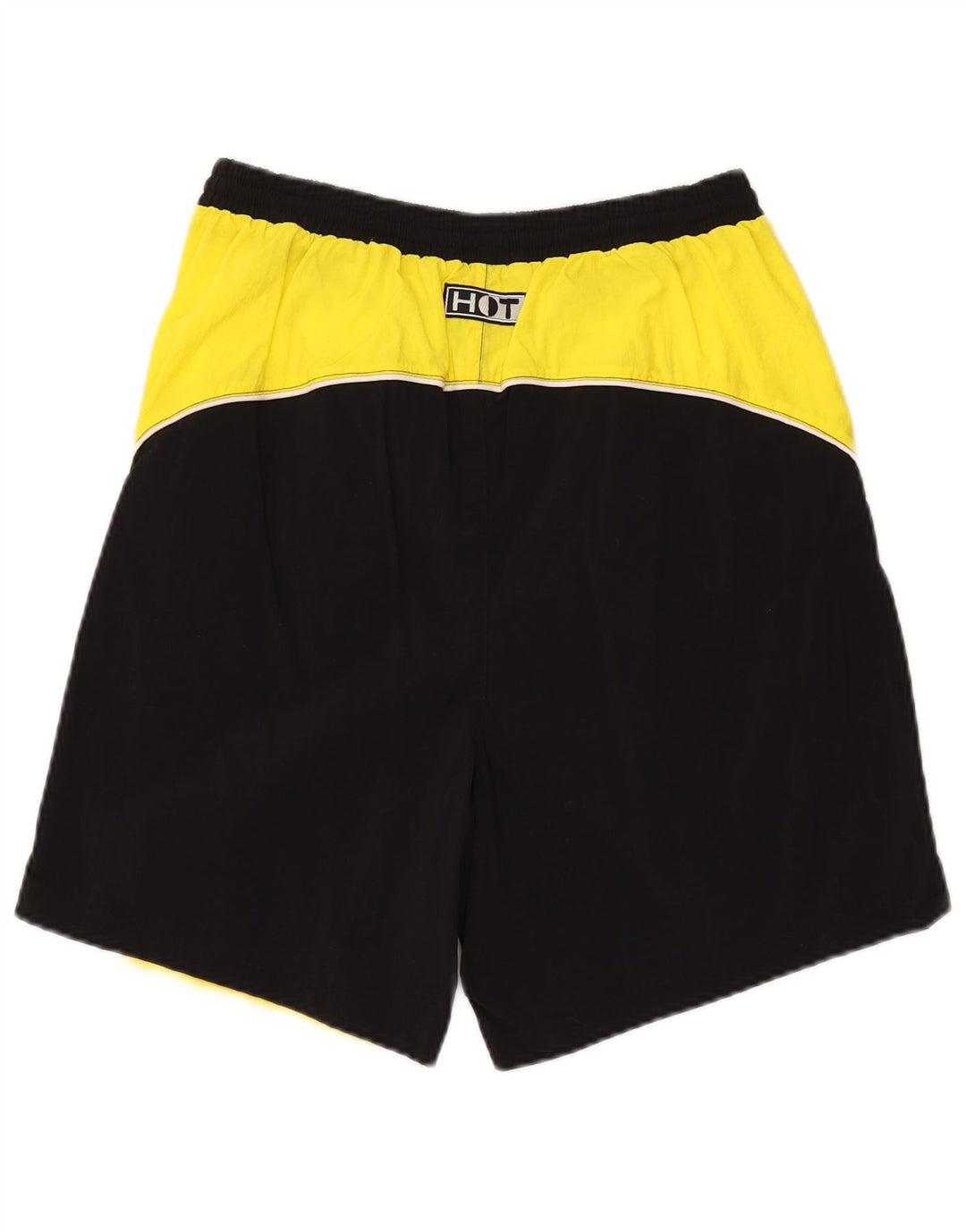 DIADORA Short de Bain Homme Large Jaune Colorblock Polyamide