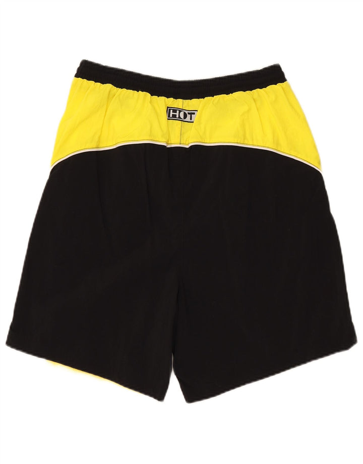 DIADORA Short de Bain Homme Large Jaune Colorblock Polyamide