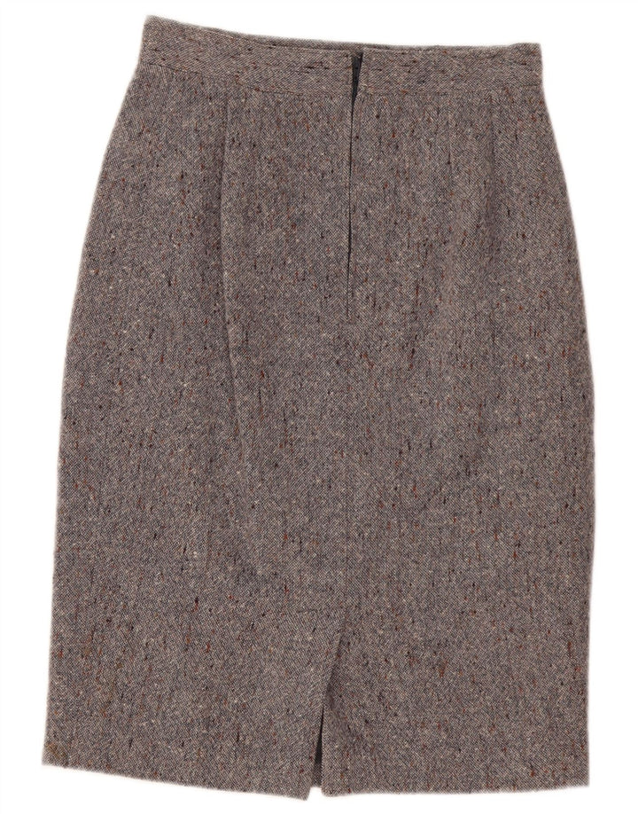 jupe crayon femme vintage Medium W30 Gris Moucheté