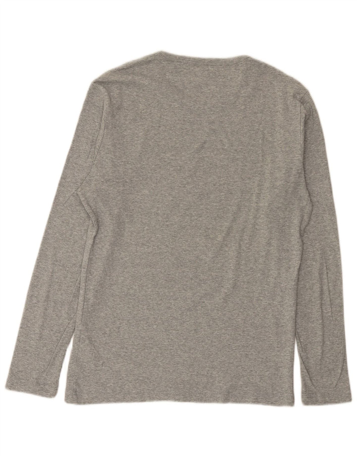 G-Star Haut à manches longues pour hommes en coton moucheté gris grand