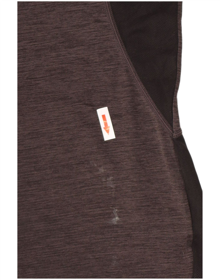 Umbro T-Shirt Homme Top 2XL Gris Colorblock Polyester