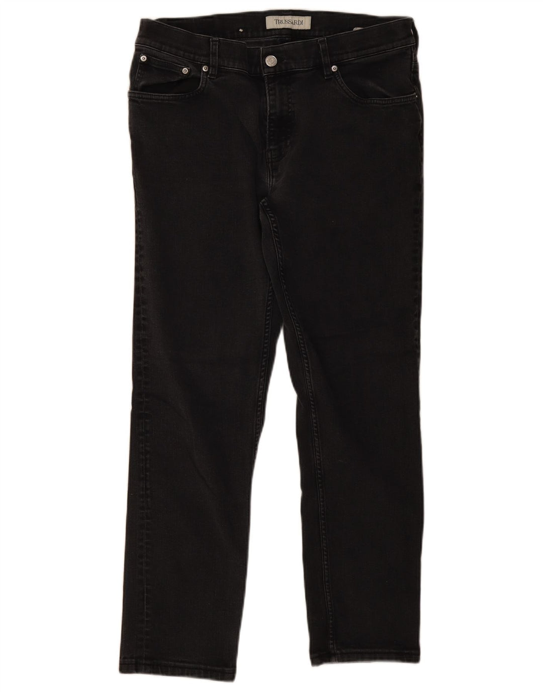 Trussardi Jean Slim W34 L28 Gris Coton Homme
