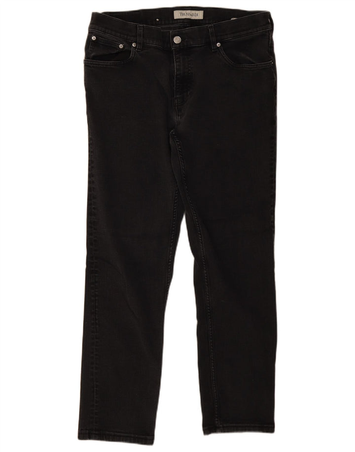 Trussardi Jean Slim W34 L28 Gris Coton Homme