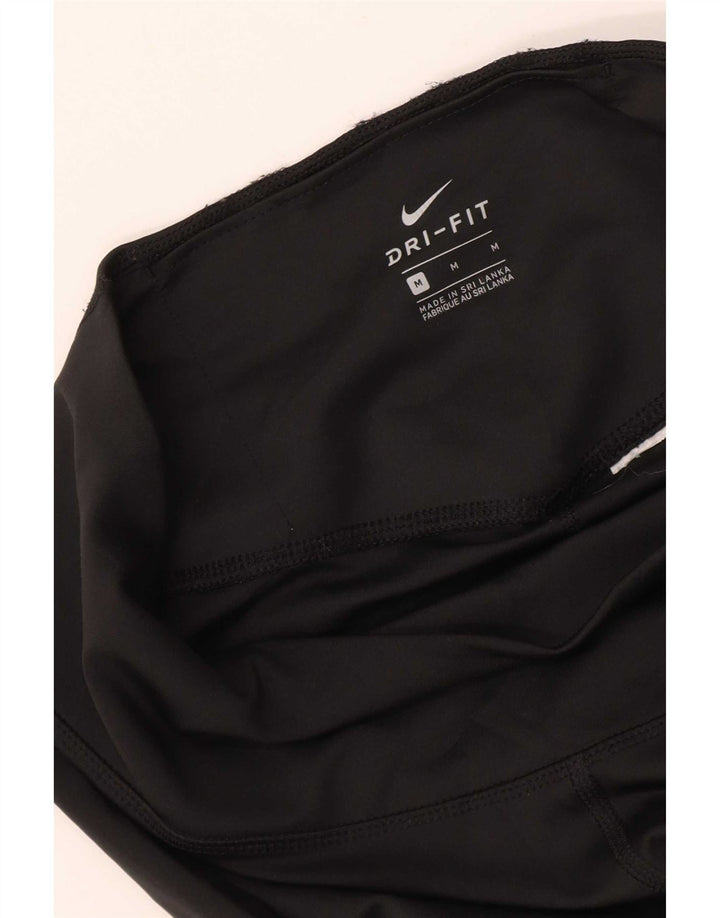 Nike Pantalon de survêtement Dri Fit pour femme UK 12 Noir moyen